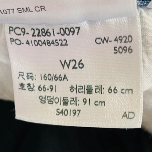 Levi's Wedgie Fit Ankle Jeans Medium Wash 26 - Picture 9 of 10